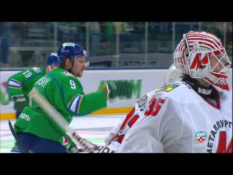 Кольцов выманивает Кузню, Вишневский забивает / Koltsov sets Vishnevsky score
