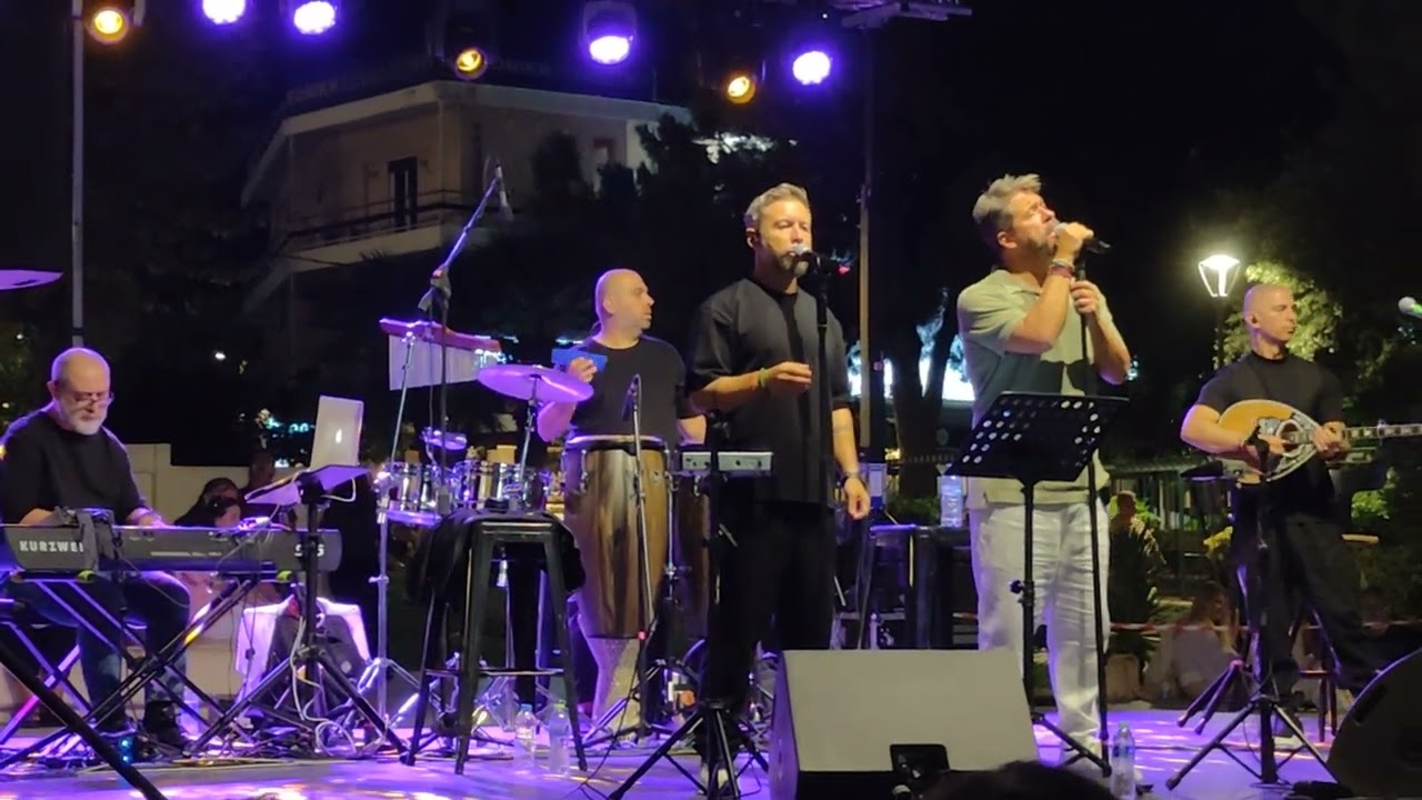 Ένα γράμμα & Δε θα χωρίσουμε ποτέ - Γιάννης Βαρδής + Χάρης Βαρθακούρης {live} [4K]