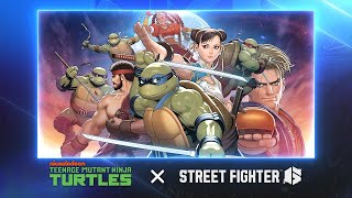 Street Fighter 6 - Teenage Mutant Ninja Turtles Collaboration Battle Hub Trailer screenshot 5