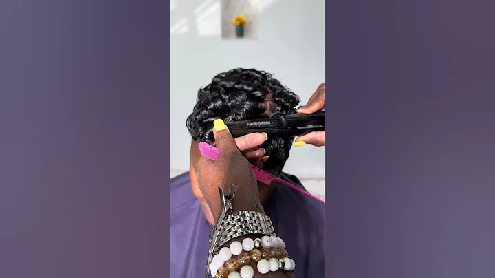 How to curl a Curly Pixie. #jupoppin #pixie #curlypixie