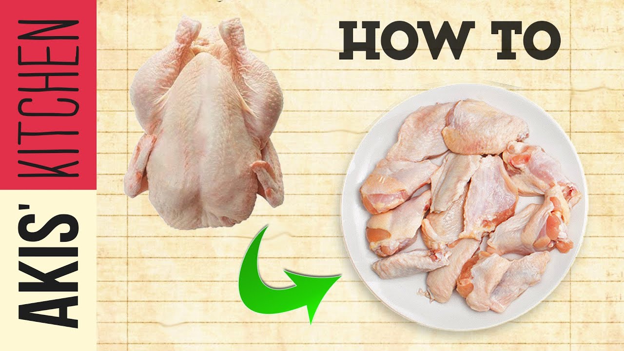 How to cut up a whole Chicken | Akis Petretzikis