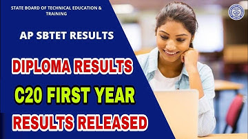 AP DIPLOMA C20 FIRST YEAR RESULTS RELEASED | HOW TO CHECK STATUS