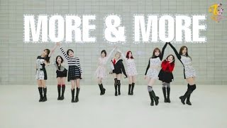 TWICE - "MORE AND MORE" DANCE PRACTICE