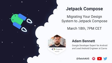 Migrating Your Design System to Jetpack Compose with Adam Bennett