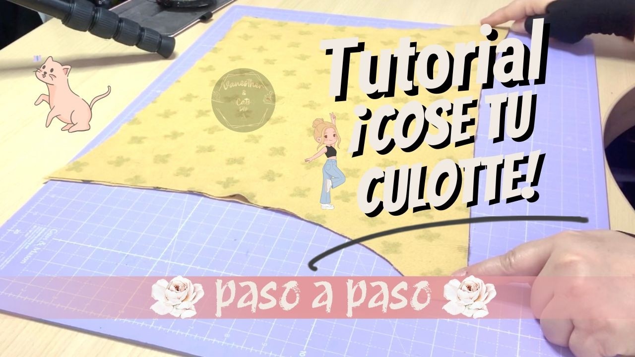 DIY Aprende como confeccionarte una Braguita TIPO CULOTTE | Lencería DIY