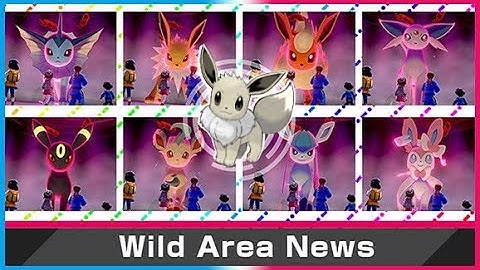 Eeveelution Raid Event. Pokemon Sword and Shield. November 2021.