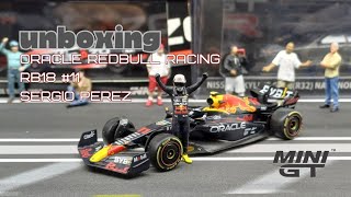 MINIGT | 1/64 Scale | Oracle Red Bull Racing RB18 #11 Sergio Perez 2022 Monaco Prix Winner