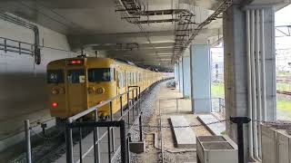 115系(回送)岡山発車