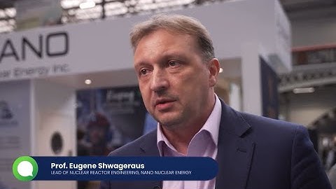 Professor Eugene Shwageraus Delivers an Insightful Interview at Innovation 2024