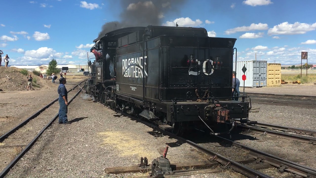RGS 20 at Antonito, August 2021 - YouTube