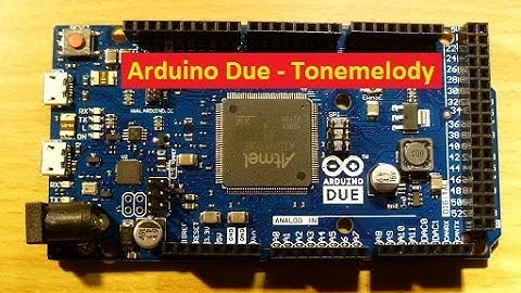 Arduino Due - toneMelody