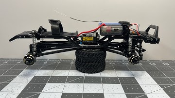 SCX24 Gladiator: Upgraded Steering Links and Axle & Diff Weights
