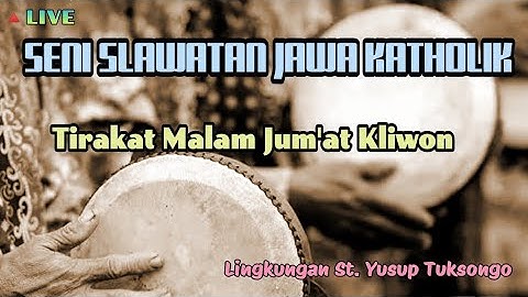 Seni Slawatan Jawa Katholik || Tirakat Malam Jum