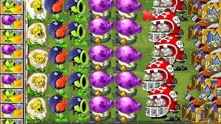 Lion King in Plants vs. Zombies 2 All Plants vs Massive Knight Zombie Attack!