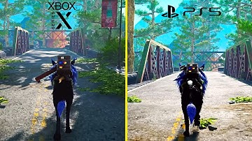Biomutant - Xbox Series X Vs PS5 Graphics Comparison (4K/60FPS)