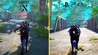 Biomutant - Xbox Series X Vs PS5 Graphics Comparison (4K/60FPS)