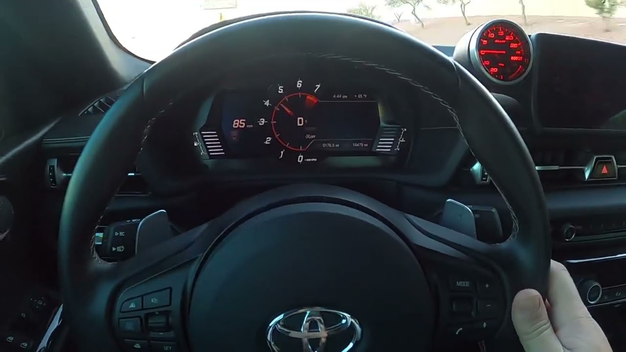 Highway Pull With Tuned 2021 GR Toyota Supra in Mexico