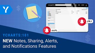 YCharts 101: NEW Notes, Sharing, Alerts, and in-app Notification Features screenshot 2