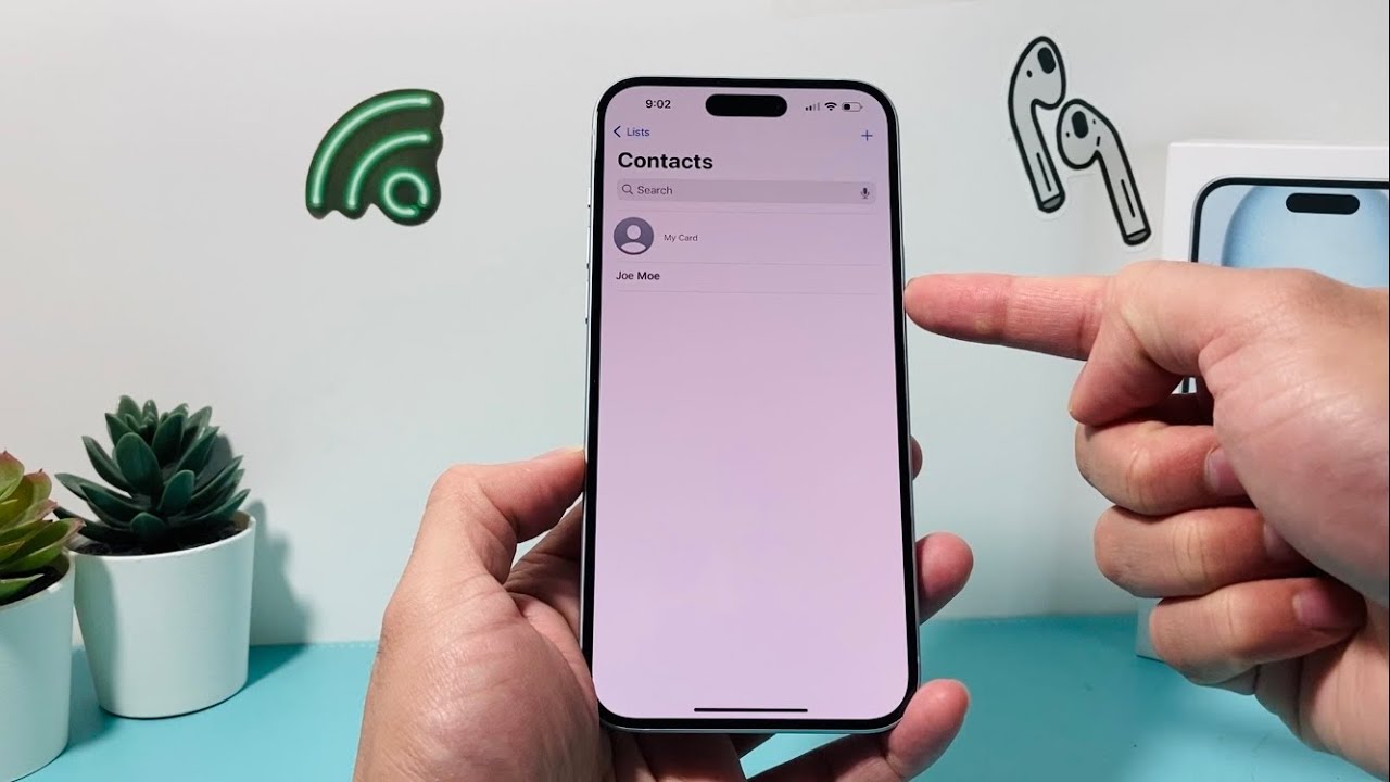 how-to-save-contacts-in-iphone-youtube