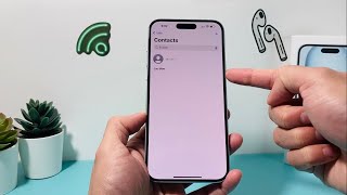 How to Save Contacts in iPhone