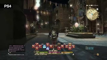 Final Fantasy XIV A Realm Reborn PS4 vs PS3 graphics comparison
