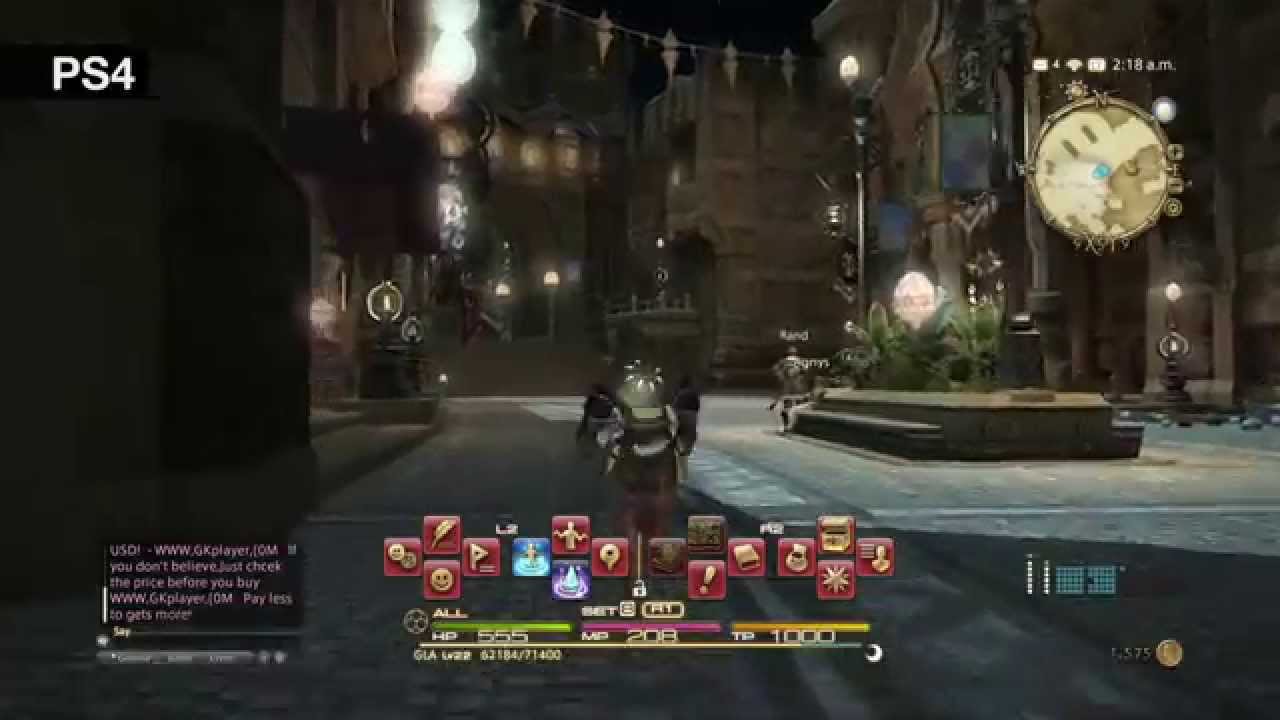 Final Fantasy Xiv A Realm Reborn Ps4 Vs Ps3 Graphics Comparison Youtube