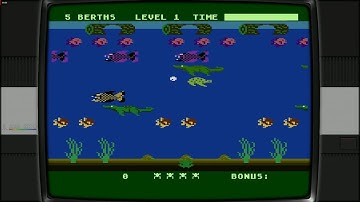 Frogger II: Threeedeep! [Atari 5200] – Retro Sequel Gameplay