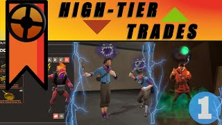 [TF2 2021] High Tier Trades! 1000 key trade! God-Tier Unusuals! Rare Effects and More! (Ep.1)