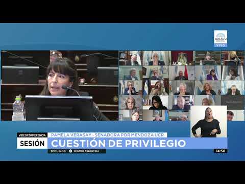 SDORA. PAMELA VERASAY - SESIÓN ESPECIAL 20-05-21