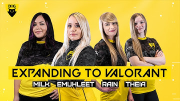 2-Time Female World Champions DIG Fe expand to VALORANT