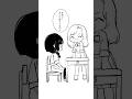 【※百合】ネコの反対ってなーんだ?#イラスト #shorts #百合 #創作