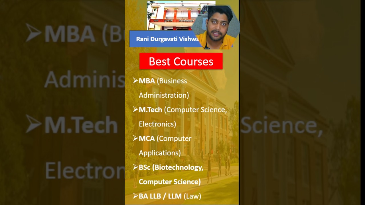 RDVV Jabalpur University Review | NAAC A Grade Government University!  