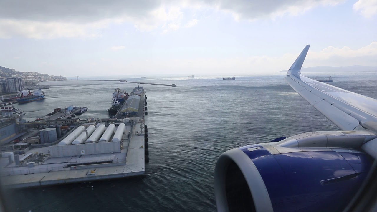 BA492 London Heathrow (LHR) Gibraltar (GIB), A320neo, approach