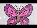 How to draw a BUTTERFLY | Drawing Lesson for kids | Как нарисовать БАБОЧКУ |Урок рисования для детей