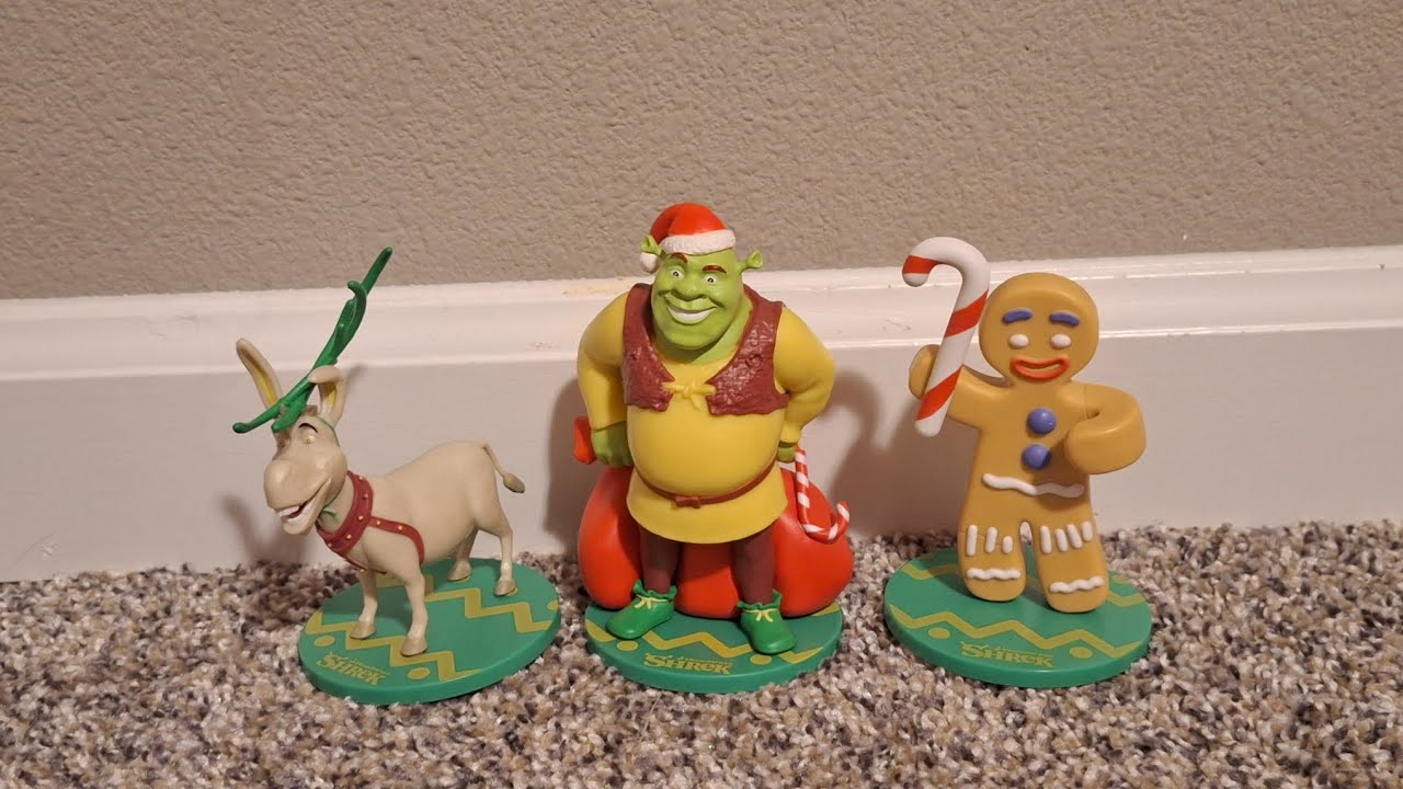 Holiday Shrek Figures