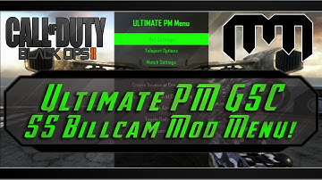 [PS3/1.19] BO2 Ultimate PM GSC Mod Menu - SS Billcam + Free Download!