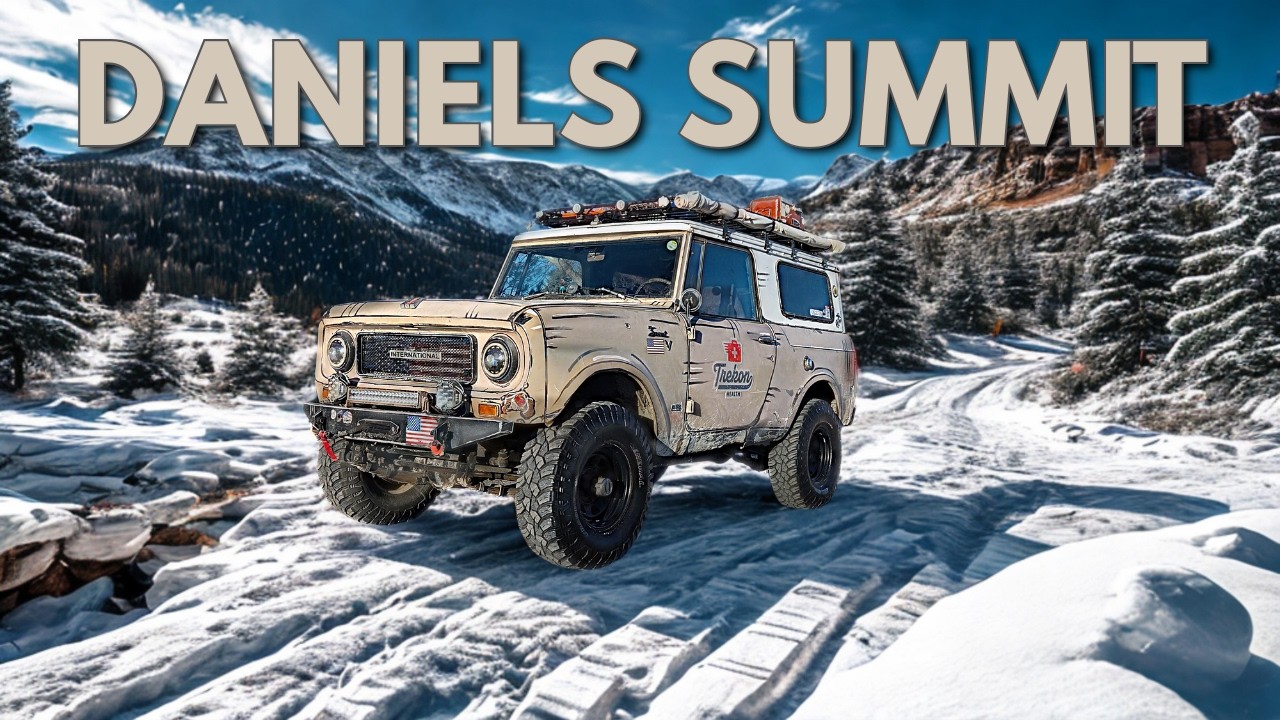 Pure Drive: Vintage International Scout Through Daniels Canyon