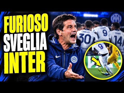 Video INTER, MAI VISTO COSÌ FURIOSO! Perde la voce nell'intervallo e sveglia la squadra!
