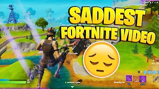 The SADDEST Fortnite Video EVER 😔 (Hitmarker Montage)