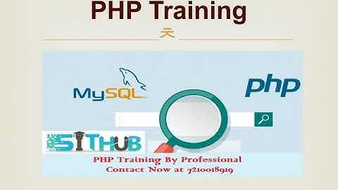 PHP Institute Offer Job Oriented PHP Course By SITHUB