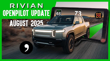 Comma 3X on Rivian: The Latest Openpilot Features You Need to Know (Aug 2025)