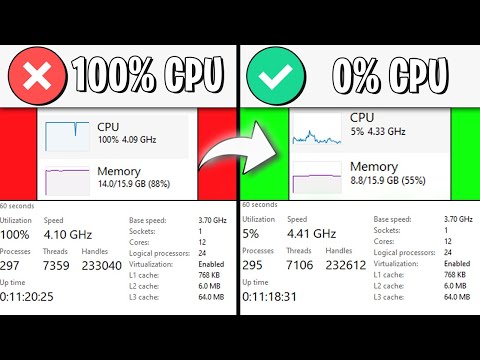 Video: Är 100 % CPU-användning dåligt för spel?