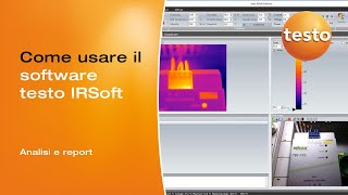 Creating a thermographic report for maintenance using IRSoft software