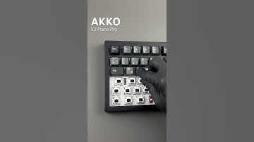 V3 Piano Pro | Thank me later ;) #asmr #mechanicalkeyboard #gaming #akko