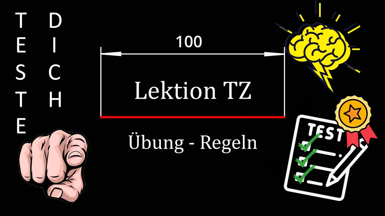 Technisches Zeichnen - Abschlussübung - Übung