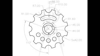 AutoCAD 2D Drawing Tutorial for Beginners -15 | Step-by-Step Practice
