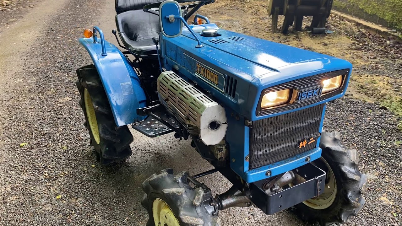 ISEKI TX1000 4WD Compact Tractor YouTube