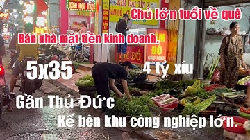 Cần Tiền Về Quê Bán Rẻ Nhà Trọ Mặt Tiền Đường Kinh Doanh. Kế Thủ Đức Gần Khu Công Nghiệp Lớn.