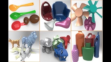 Modeling In autodesk Powershape |  Artcam | Design X Geomagic 3d Scanning  Manufacturing CNC Milling