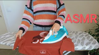 👚Almost 30 minutes of ironing ASMR🎽